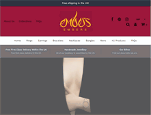 Tablet Screenshot of embersjewellery.com